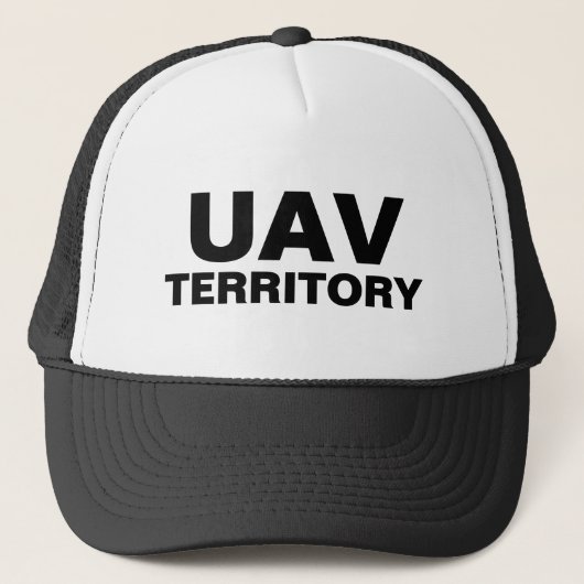 UAV Territory™ トラッカー ハット (正面)