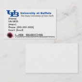 UB SEDSの名刺 名刺 (正面/裏面)