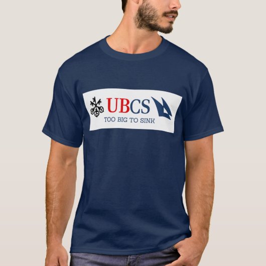UBCS – 大きすぎてシンクできない Tシャツ (正面)