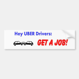 Uberバンパーステッカーu0026カーマグネット  Zazzle.co.jp