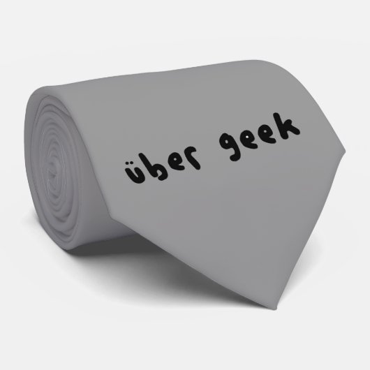 Uberのギークのタイ ネクタイ (ロール)
