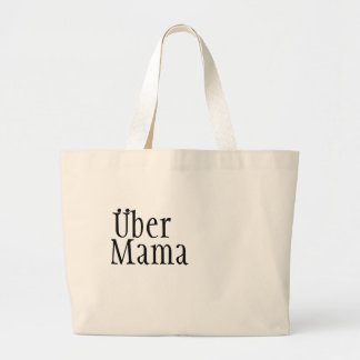 Uberのママのバッグ ラージトートバッグ