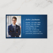 Uberの独立した高級ドライバの名刺 名刺 (裏面)