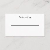 Uberタクシー乗り分け宅配便 名刺 (裏面)