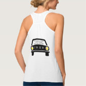 UBERタンクおもしろい タンクトップ (裏面)