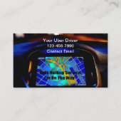 Uberドライバー向けのユニークな名刺 名刺 (正面)