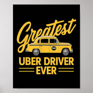 UberドライバEver Uberドライおもしろいバ4 ポスター
