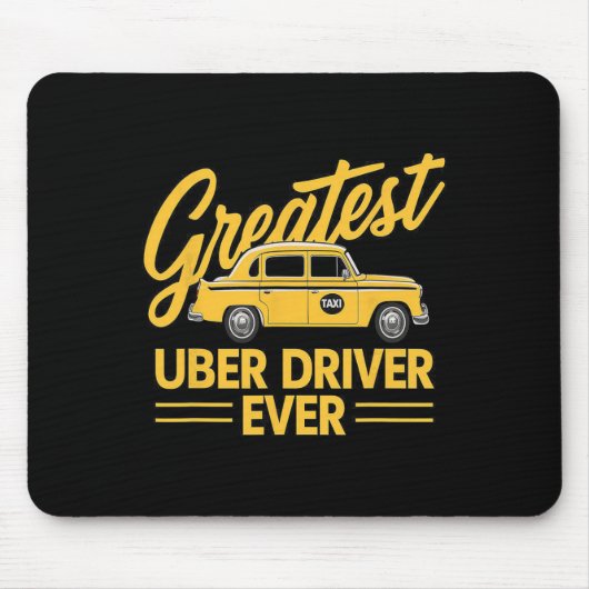 UberドライバEver Uberドライおもしろいバ4 マウスパッド (正面)