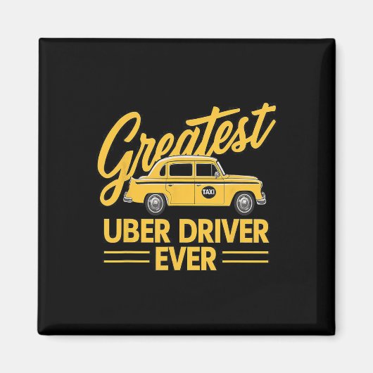 UberドライバEver Uberドライおもしろいバ4 マグネット (正面)