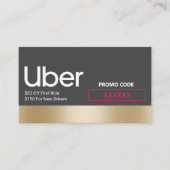 Uberドライモダンバ金ゴールド縁ど紹介 紹介カード (正面)