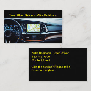 Uber乗クールり降り名刺入り 名刺