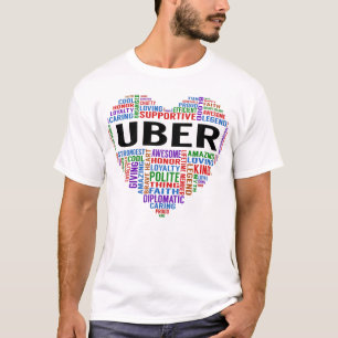 UBER凡例ハート Tシャツ