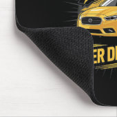 Uber素晴らしドライバEver Uberドライおもしろいバ1 マウスパッド (コーナー)