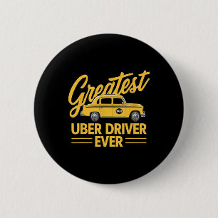Uber素晴らしドライバEver Uberドライおもしろいバ 缶バッジ