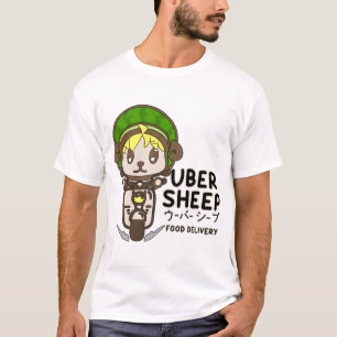 Uber羊のロゴ Tシャツ