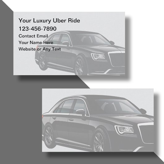 Uber配車サービス 名刺