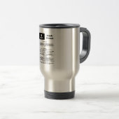 Uber Flash Direct Diretrizes トラベルマグ (正面右)