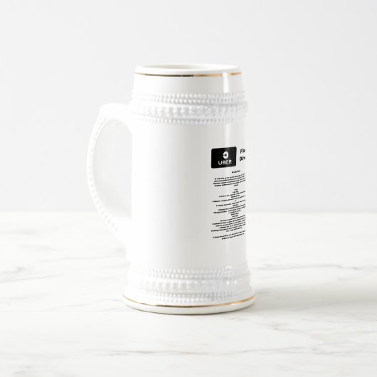 Uber Flash Direct Diretrizes ビールジョッキ (正面左)