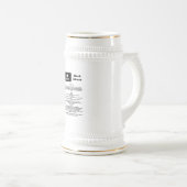 Uber Flash Direct Diretrizes ビールジョッキ (正面右)