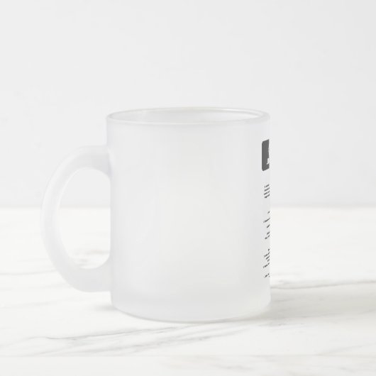 Uber Flash Direct Diretrizes フロストグラスマグカップ (左)