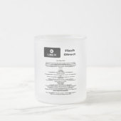 Uber Flash Direct Diretrizes フロストグラスマグカップ (中央)