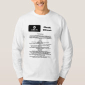 Uber Flash Direct Diretrizes Tシャツ (正面)