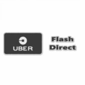 Uber Flash e Direct シール (正面)