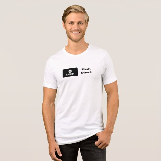 Uber Flash e Direct トライブレンドＴシャツ (正面全面)