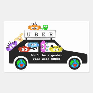 UBER - Gooberシール 長方形シール