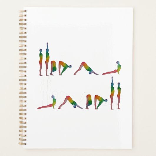 Über Planner – Surya Namaskarasana プランナー手帳 (正面)