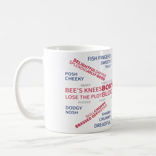 UBERBRITISH コーヒーマグカップ (左)