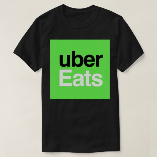 Ubereats Magnet  Tシャツ (デザイン正面)