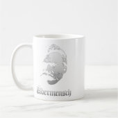 Ubermensch – Friedrich Nietzsche Best German Philo コーヒーマグカップ (左)