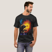 UBERMENSCH LION vs the Dragon Nietzche印象派 Tシャツ (正面フル)