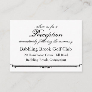 Ubi CaritasとAmorの結婚披露宴カードTemplat エンクロージャーカード