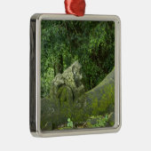 Ubud猿の森林の彫像 メタルオーナメント (右)