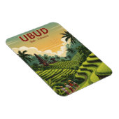 Ubud Bali Indonesia Travel マグネット (右側)