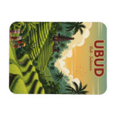 Ubud Bali Indonesia Travel マグネット (横)