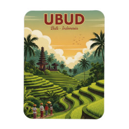 Ubud Bali Indonesia Travel マグネット