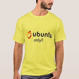 Ubuntuだけ!! Tシャツ