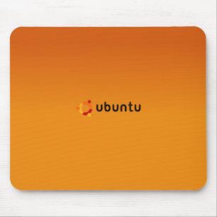 Ubuntuのクラシックなオレンジ マウスパッド