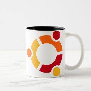 Ubuntuのマグ ツートーンマグカップ