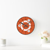 Ubuntuの柱時計 ラウンド壁時計 (ホーム)