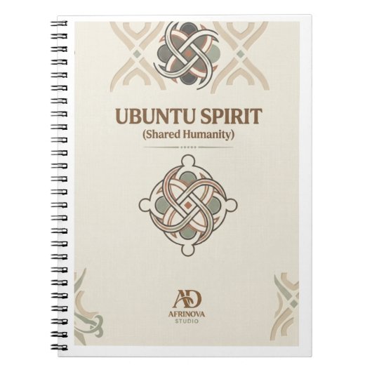 Ubuntuの精神 ノート (正面)