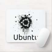 Ubuntuのinkblotのマウスパッド マウスパッド (マウス)