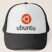 UbuntuのLinuxのロゴ キャップ (正面)