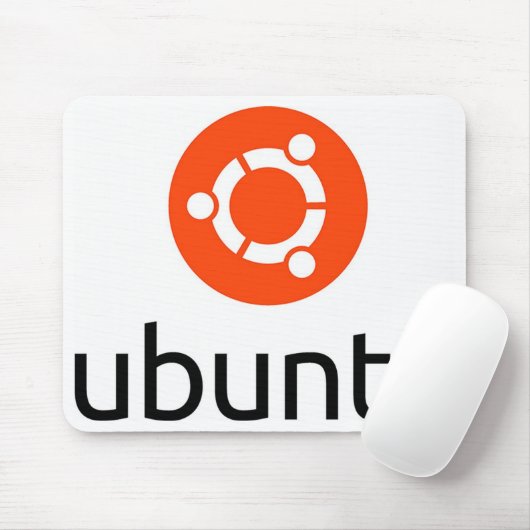 UbuntuのLinuxのロゴ マウスパッド (マウス)