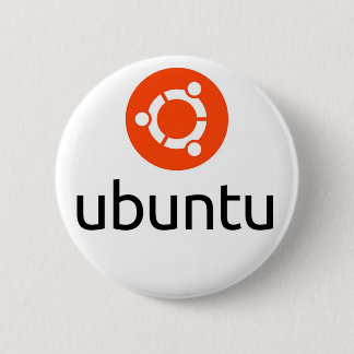 UbuntuのLinuxのロゴ 缶バッジ