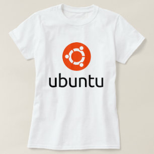 UbuntuのLinuxのロゴ Tシャツ