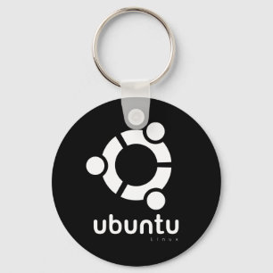 UbuntuのLinuxの開いた源 キーホルダー
